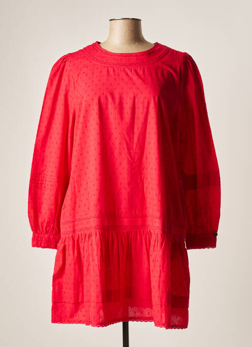 Robe courte rouge SUPERDRY pour femme