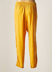 Pantalon droit jaune KANOPE pour femme seconde vue