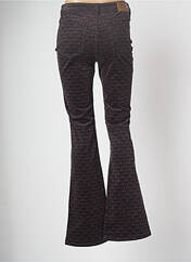 Pantalon flare noir DESIGUAL pour femme seconde vue