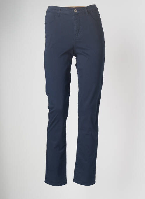 Pantalon slim bleu KANOPE pour femme