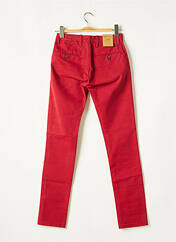 Pantalon chino rouge URBAN RAGS pour homme seconde vue