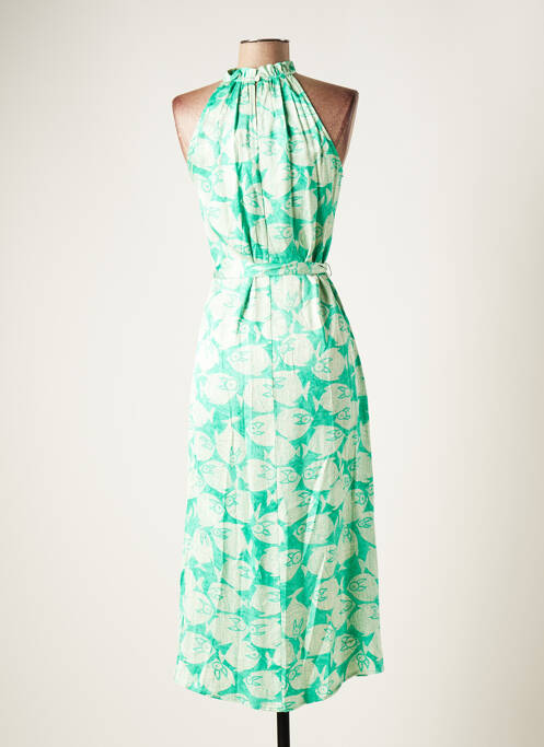 Robe longue vert KING LOUIE pour femme