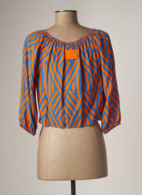 Blouse orange FRACOMINA pour femme