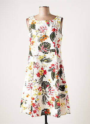 Robe mi-longue blanc S.OLIVER pour femme