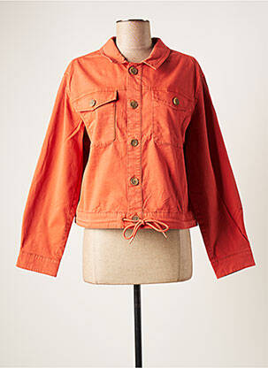 Veste casual orange S.OLIVER pour femme