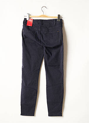 Pantalon slim broderie rivets taille normale bleu S.OLIVER femme