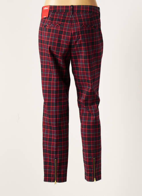 Pantalon chino rouge S.OLIVER pour femme