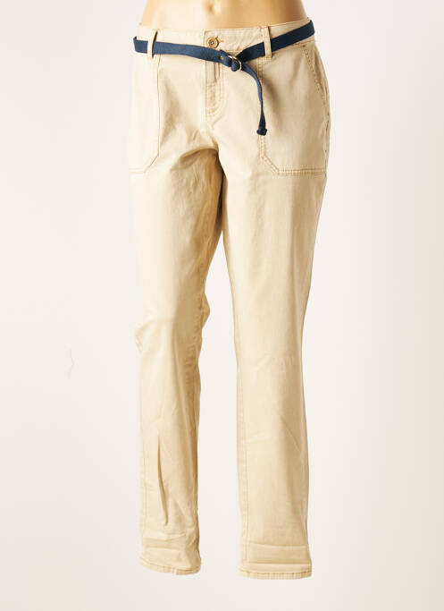 Pantalon droit beige S.OLIVER pour femme