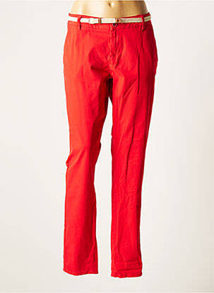 Pantalon chino rouge S.OLIVER pour femme