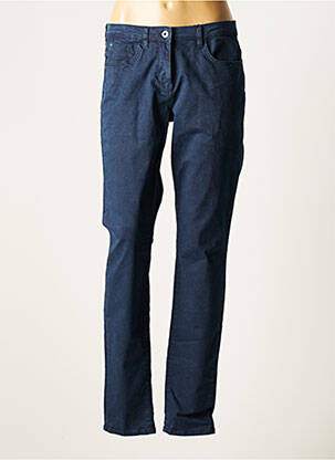 Pantalon slim bleu SANDWICH pour femme