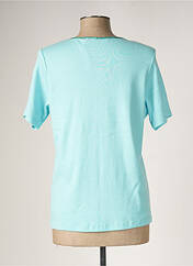 T-shirt bleu TELMAIL pour femme seconde vue