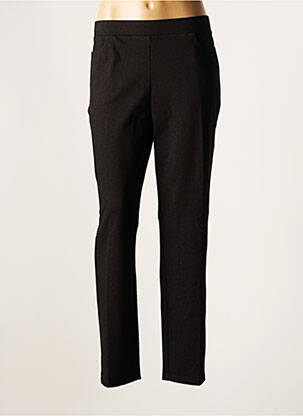 Pantalon droit noir TELMAIL pour femme