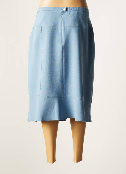 Jupe mi-longue bleu FRANCE RIVOIRE pour femme