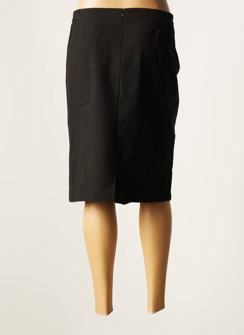 Jupe mi-longue noir GUY DUBOUIS pour femme