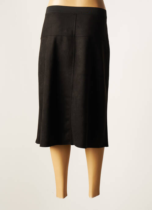 Jupe mi-longue noir TELMAIL pour femme