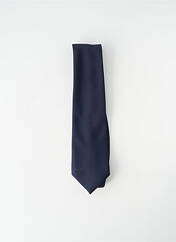 Cravate bleu UN TON AU DESSUS pour homme seconde vue