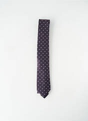 Cravate violet VERUGIA pour homme seconde vue
