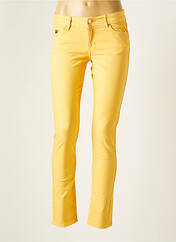 Pantalon slim jaune LOIS pour femme seconde vue