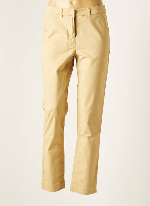 Pantalon chino beige B. COASTLINE pour femme