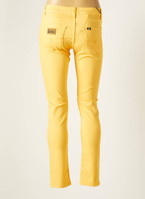 Pantalon slim jaune LOIS pour femme