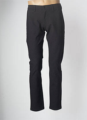 Pantalon chino noir LA CIBLE ROUGE pour homme