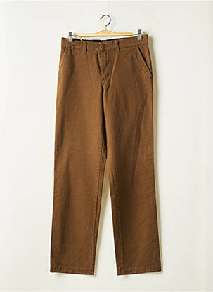 Pantalon chino marron LCDN pour homme