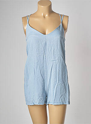Combishort coupe fluide fines bretelles bleu TIFFOSI femme