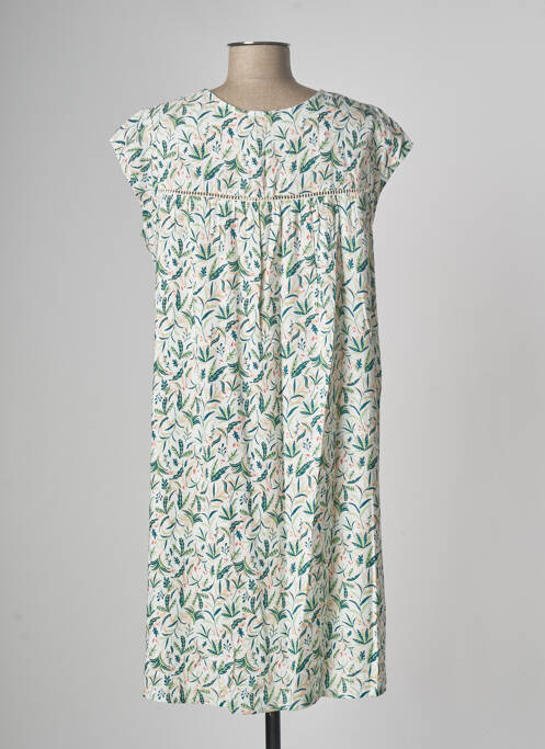 Robe mi-longue blanc MD'M pour femme