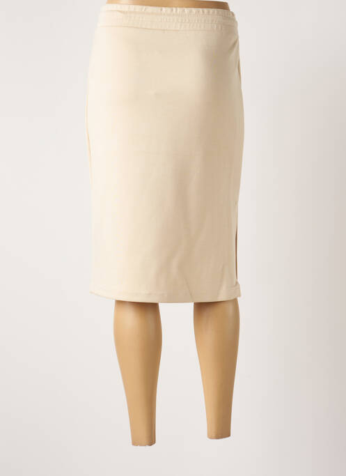 Jupe mi-longue beige B.YOUNG femme