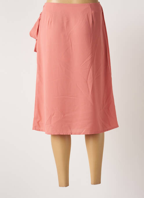 Jupe mi-longue rose MD'M pour femme