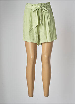 Short coupe fluide taille haute vert TIFFOSI femme