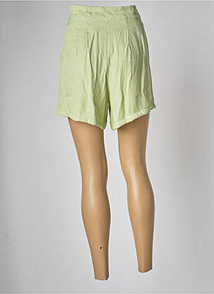Short coupe fluide taille haute vert TIFFOSI femme