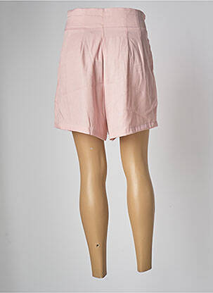 Short coupe fluide taille haute rose TIFFOSI femme
