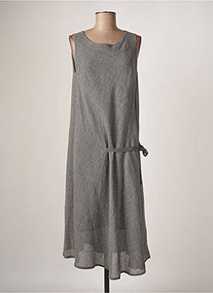 Robe mi-longue gris CREA CONCEPT pour femme