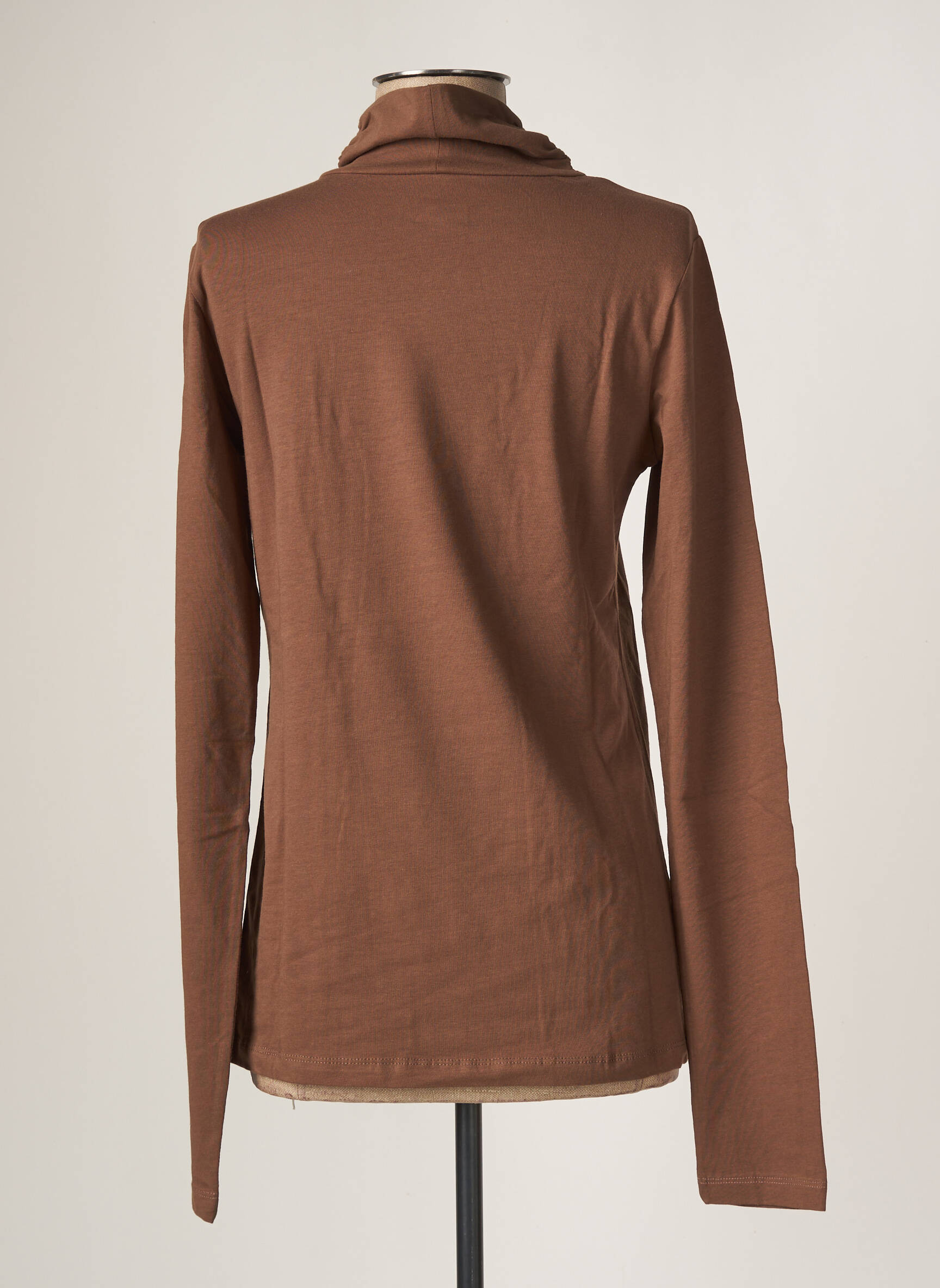 Sous pull femme online marron