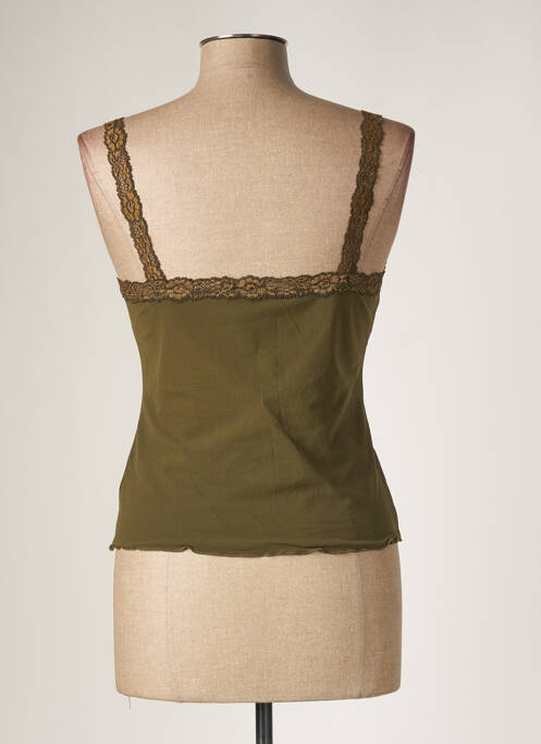 Top vert HYBRIS pour femme