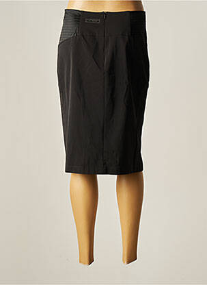 Jupe mi-longue taille normale noir JC TRIGON femme