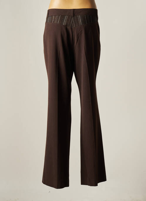 Pantalon flare marron BLEU BLANC ROUGE pour femme