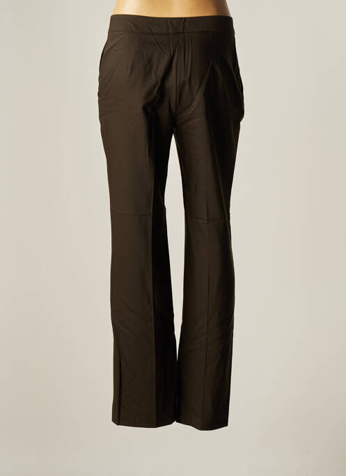 Pantalon large marron WOO femme