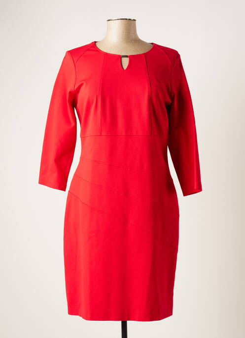 Robe courte rouge GUY DUBOUIS pour femme