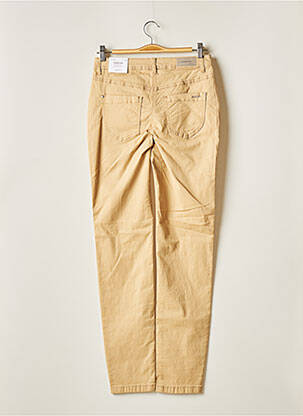 Pantalon droit stretch taille normale beige BRANDTEX homme