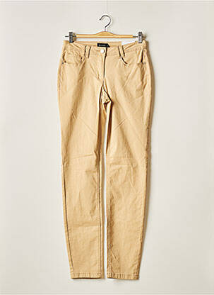 Pantalon droit beige BRANDTEX pour homme