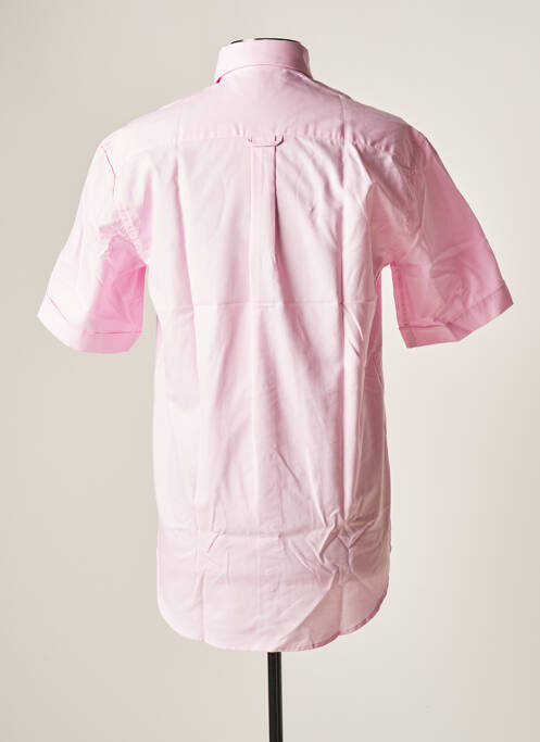 Chemise manches courtes rose BO pour homme