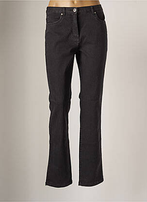 Jeans coupe droite noir BX pour femme