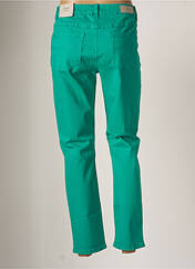 Jeans coupe slim vert BRANDTEX pour femme seconde vue