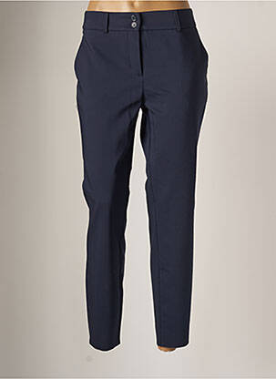 Pantalon chino bleu BRANDTEX pour femme