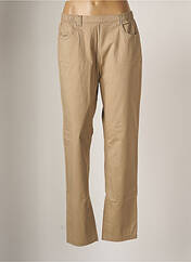 Pantalon droit beige BRANDTEX pour femme seconde vue