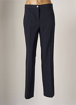 Pantalon droit bleu BRANDTEX pour femme