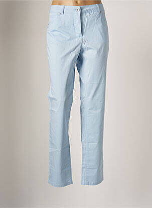 Pantalon slim bleu BRANDTEX pour femme