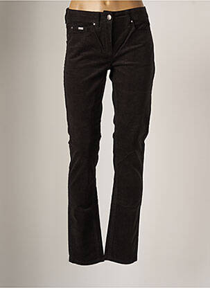 Pantalon slim noir BRANDTEX pour femme